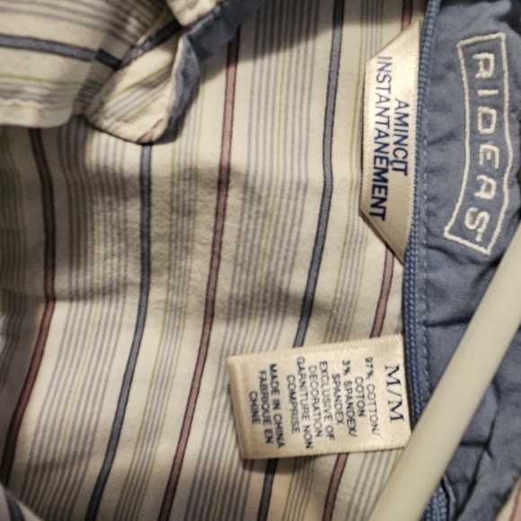 Vintage Riders striped button-up shirt - Picture 2 of 9